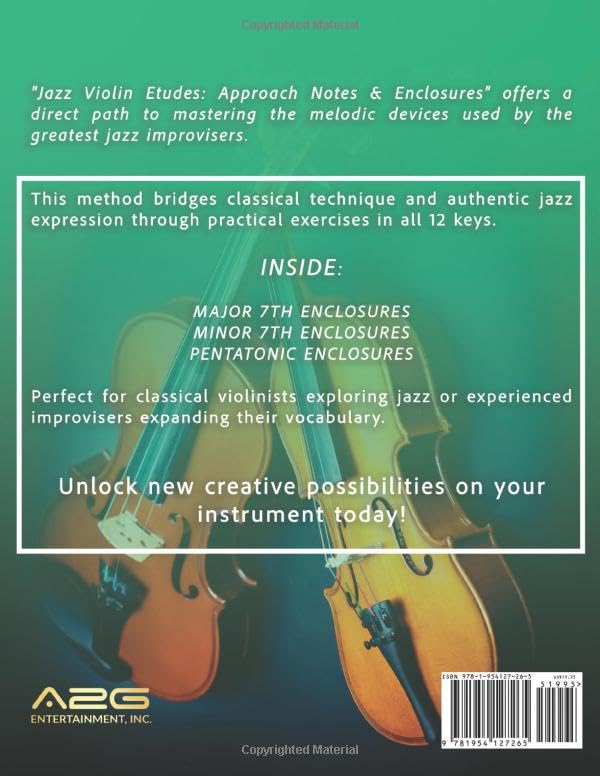 Jazz Violin Etudes: Approach Notes & Enclosures (3rd Edition) - Image 2