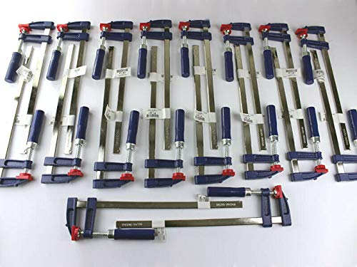 18 x Schraubzwinge Set 300x50 Zwinge Leimzwinge Klemmzwinge Einhandzwinge Cover