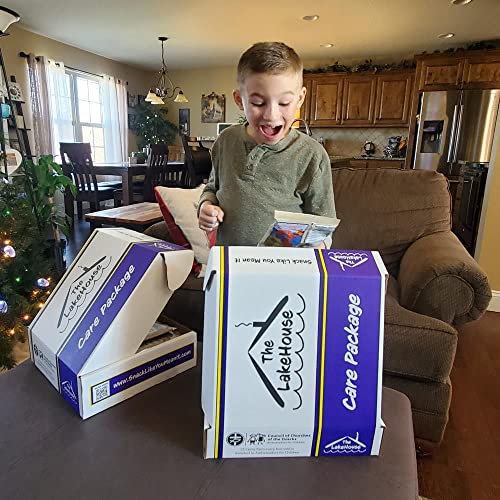 College Care Package Snack Box - 42 Count - Snack Packs for Boys Girls Men Women Students Soldiers - Camp Care Packages for College Students - Gift Basket - Snack Boxes from The LakeHouse - Image 4