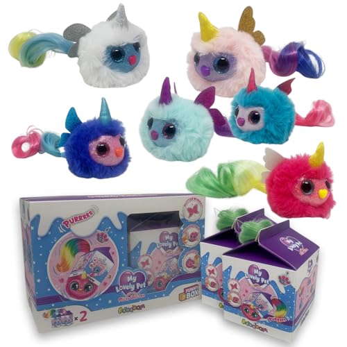 DETTAGLI GLITTERATI E ALI MAGICHE – Le loro ali glitterate brillano come nei sogni, e ogni dettaglio è magico e pieno di colori pastello. Porta con te i tuoi Milky Unicorn preferiti e inventa storie incantate insieme a loro