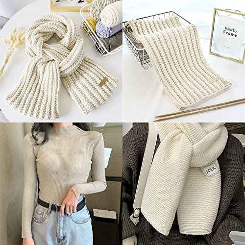 4 x 100 g di filato all'uncinetto, 8 fili di