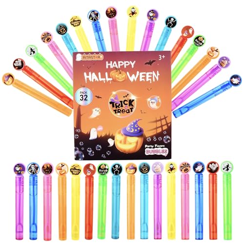 Mini Bubbles for Kids Party Favors,32 PCS Small Bubble Wands