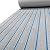 Hzkaicun EVA Foam Boat Decks Flooring Faux Teak Boat Decking Self Adhesive Marine Non Slip Boats Floors Mats Foam Deck Sheets for Fish Boats Yacht Kayak Boat floor (94x16in Light Grey on Blue)