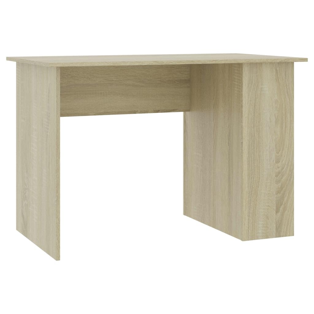 Fengshui Biurko dąb Sonoma 110 x 60 x 73 cm materiał drewnopochodny