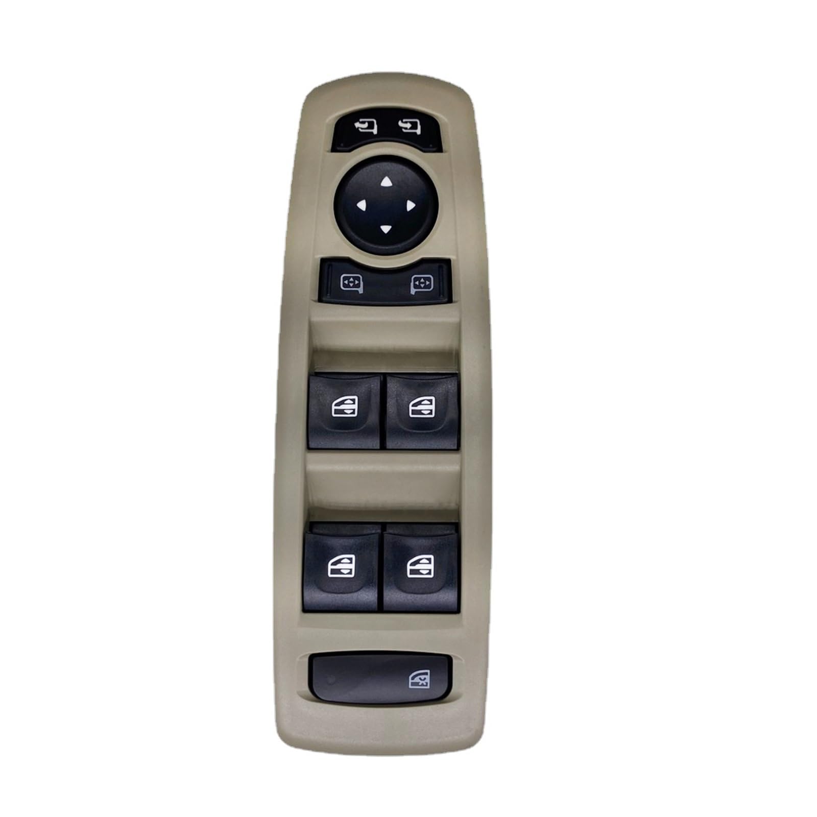 Power Window Control Switch For Renault For Laguna 3 For MEGANE 3 For Fluence 2008-2016 Car Power Master Window Control Switch Console Regulator Button(Beige)-picture-34