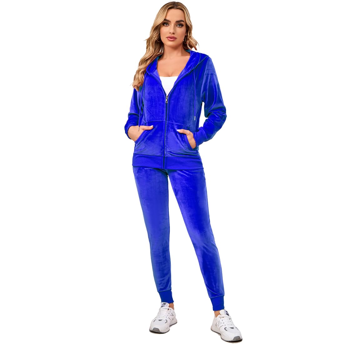 MINANUO Tracksuit 2 Pieces Joggers Outfits for Women Jogging Sweatsuits Set