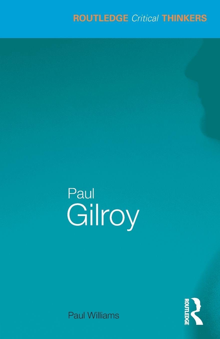 Paul Williams Unisex Multicolor Paul Gilroy Paperback Book