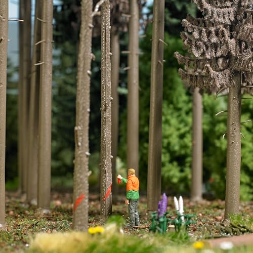 Forstmarkierungen H0 Busch pack marquage de bûcheron miniature pour décor de forêt vosgienne en 1/87