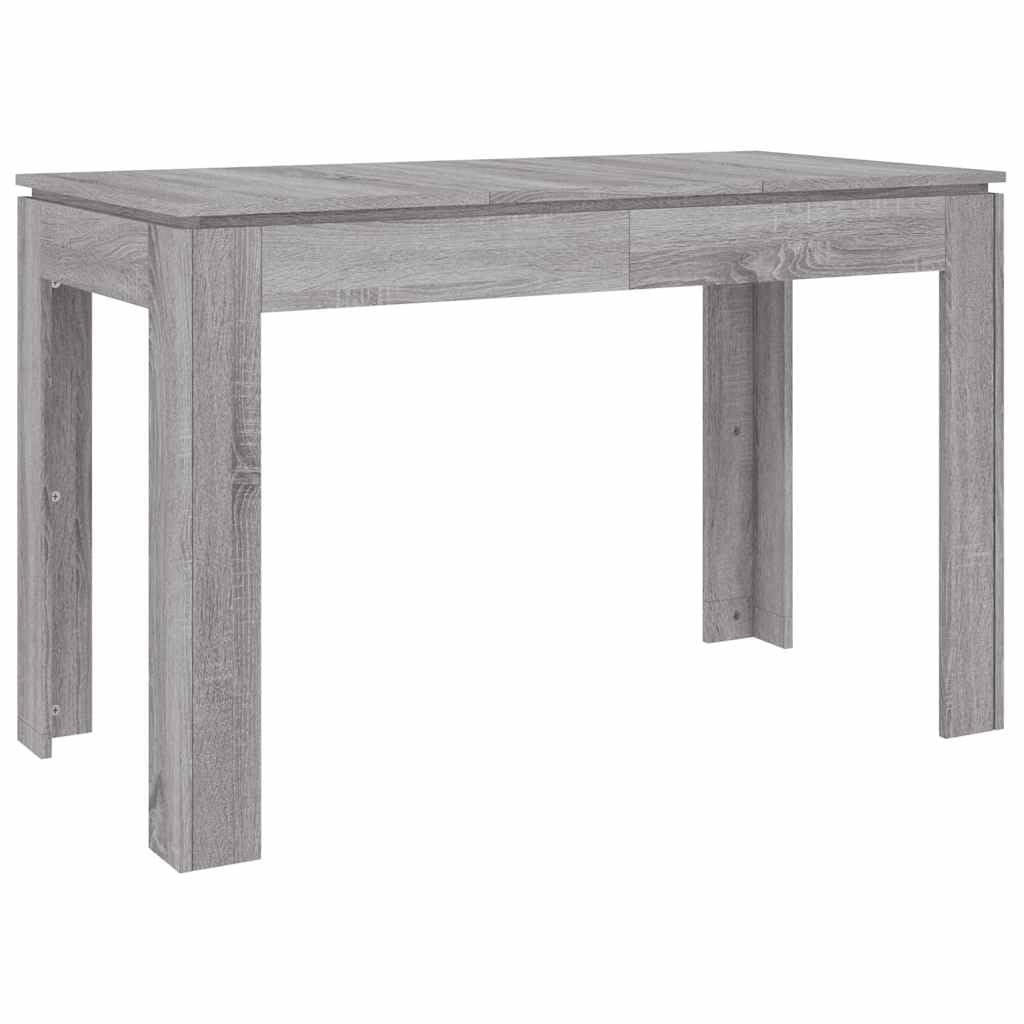 Sonoma Esstisch, grau, 120 x 60 x 76 cm, Holz, D-Technik | Glatte Oberfläche, robust, leicht zu reinigen, feuchtes Tuch, Thekentisch, Restaurant, Bistrot