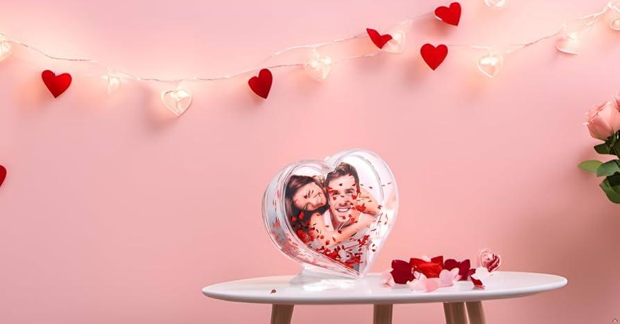 Amazon.co.jp: draxdlche グリッター写真フレーム 液体 親友