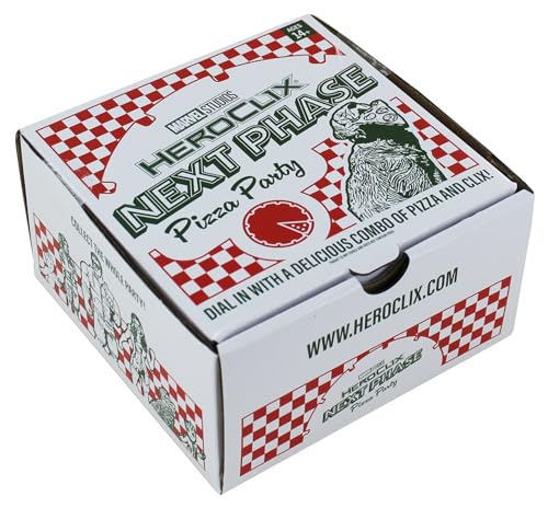 WizKids, i leader delle miniature preferite dai fan di qualità sono entusiasti di presentare Marvel HeroClix: Marvel Studios Next Phase Pizza Party!
