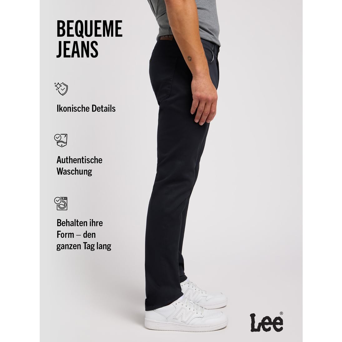 Lee Herren-Jeans Slim Fit MVP – Bild 4