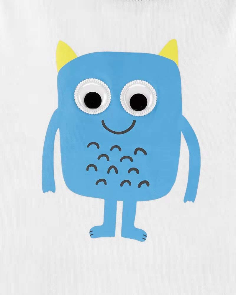 Carter's 3-Piece Poly Pajamas (Monster, 24M)