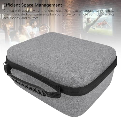 Estuche rígido impermeable para proyector, resistente a impactos, con interior acolchado suave, para PLAY6 y otros modelos miniatura 5