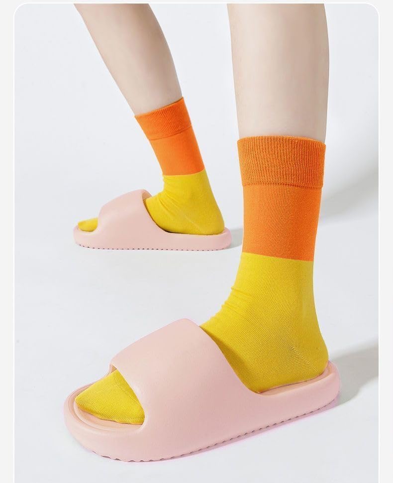 Image of DRUNKEN Slippers For Men Winter Sandals Casual Flats Home Footwear Man Girls Sliders Flip Flops Chappals Ladies Clogs Sleeper Slides Stylish Ortho Soft