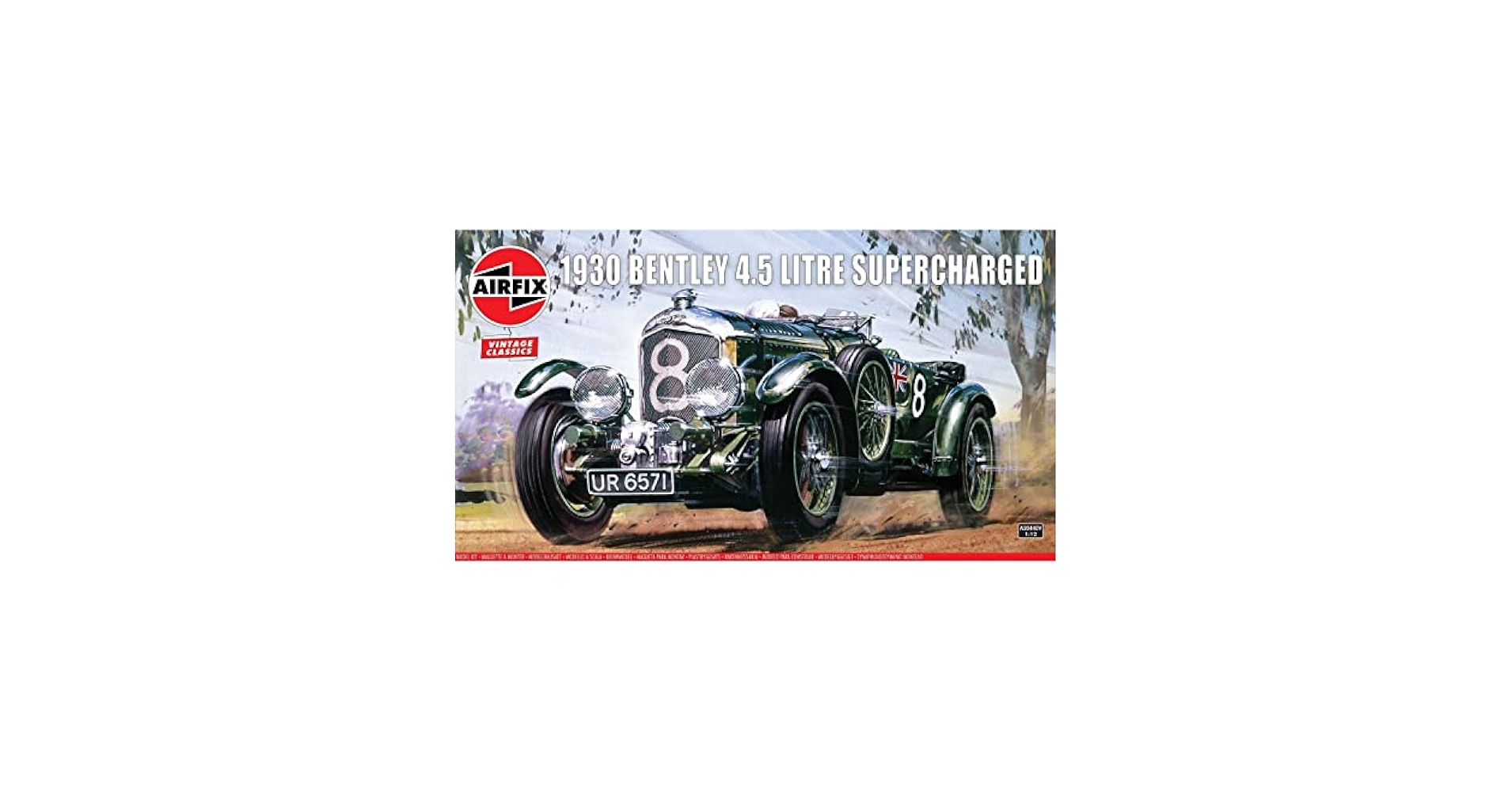 Amazon.com: Airfix Vintage Classics 1930 4.5 Litre Bentely 1