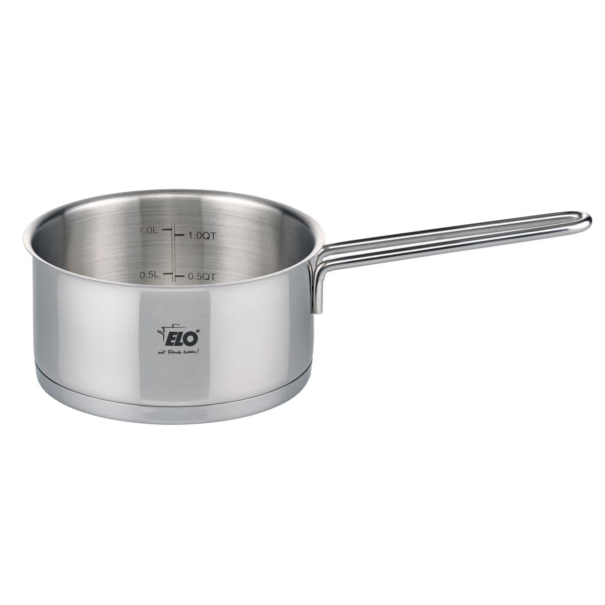 Casserole 16 cm induction Elo 7243626 en acier inoxydable pour tous feux et four