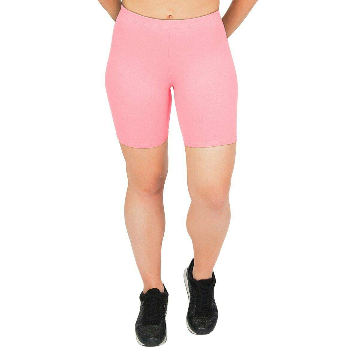 elegance1234 ELEGANCE CYCLING COTTON above KNEE SMALL - Pale Pink