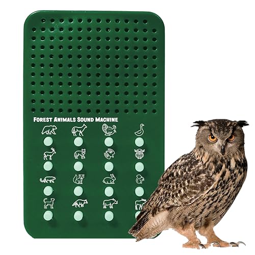 Forest Animal Caller with 16 Different Calls Hoots Hollers Quacks Noises - Portable Electronic Hunting Toy Sound Maker for Kids - Game Sound Effects Board Noisemaker Turkey Elk Duck Noise Gift
