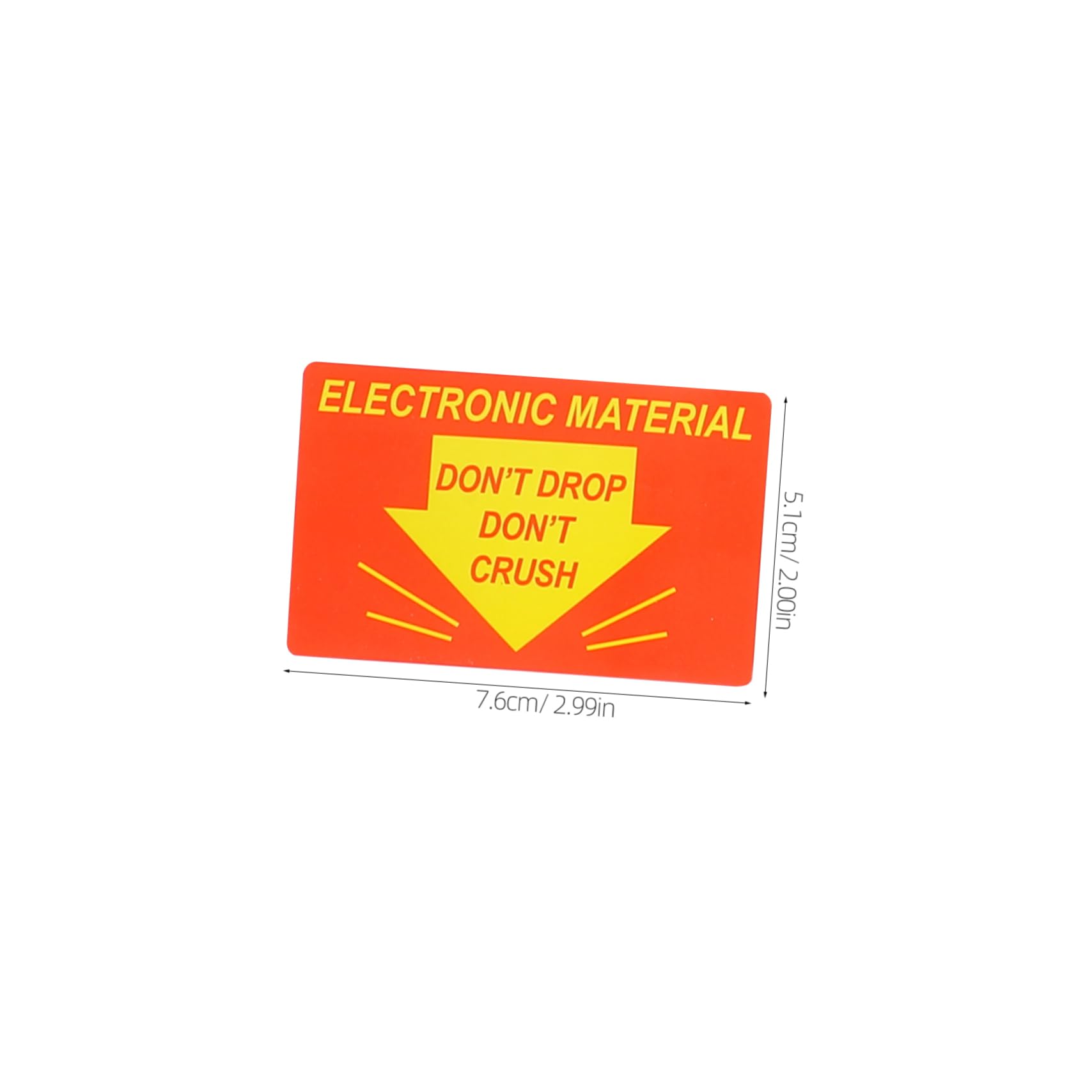 SEWACC Packaging Stickers 1 Roll Fragile Warning Shipping Tape Essential for Moving Shipping Supplies