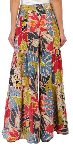 Angie Women's Button Front Wide Leg Pant2