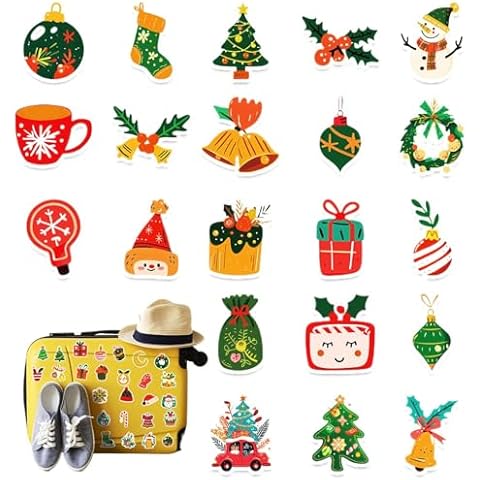 Autocollants de Noël Yabauuop Cover