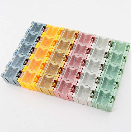 Generic24 Grid Electronic Case Kit Component Container Storage Boxes Automatically Pops Up Patch Box Repair Tool