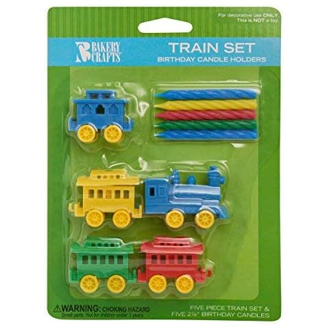 DalvayDelights Train Candle Holder Set Cover