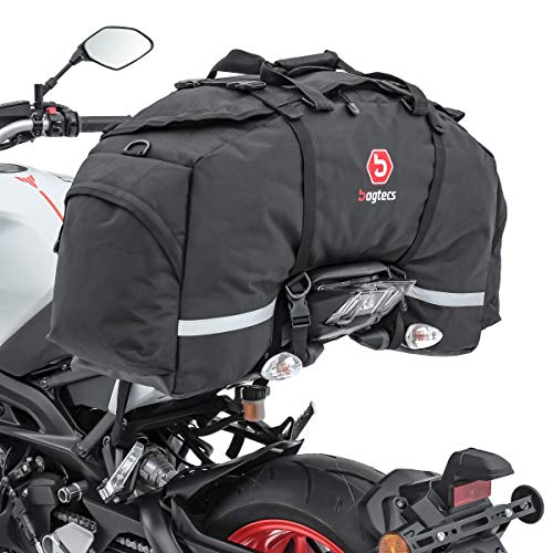 Sacoche de Selle Moto/Sacoche arrière SX80 Bagtecs 70L Noir