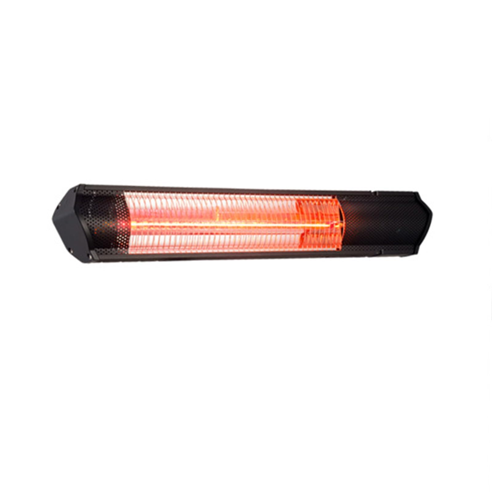 Riscaldatore elettrico per patio, con telecomando, controllo continuo della temperatura, montaggio a parete o treppiede, per balcone, cortile, gazebo e garage