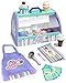 Ice Cream Toys for Toddlers 3-5, Pretend Play Food Toys for Girls, Ice Cream Counter Playset, Ice Cream Shop Toys for Kids, Gift for 3 4 5 6 Year Old Girl Boy