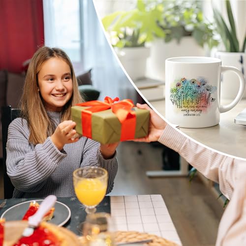 Taza RZHV porcelana 11 oz color Mercies miniatura 6