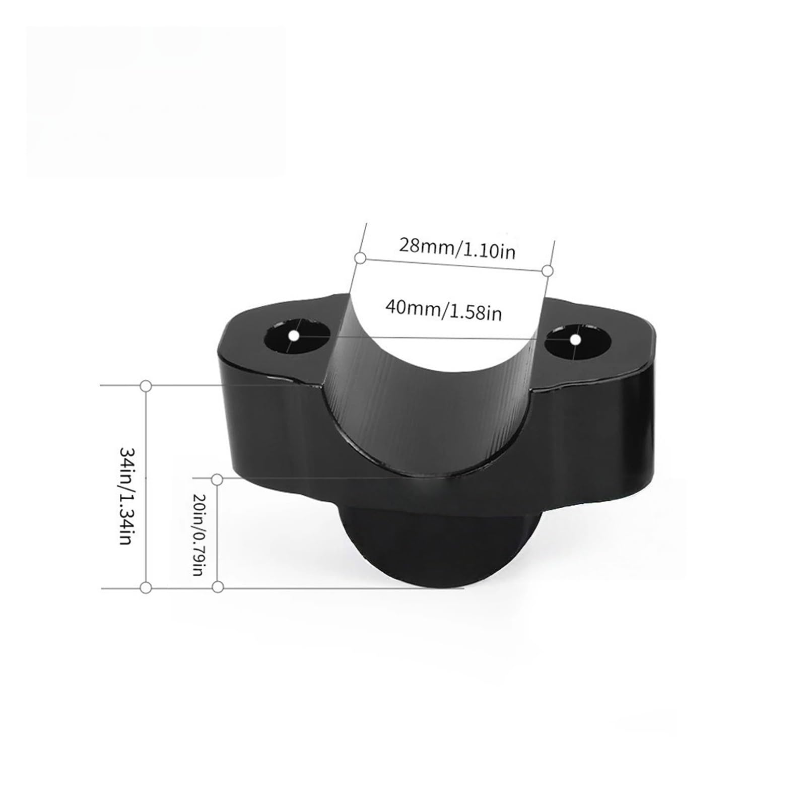 Rehausseur Guidon Moto Aluminium Pour MT-07 MT07 MT 07 Y-AMT 2025-2026