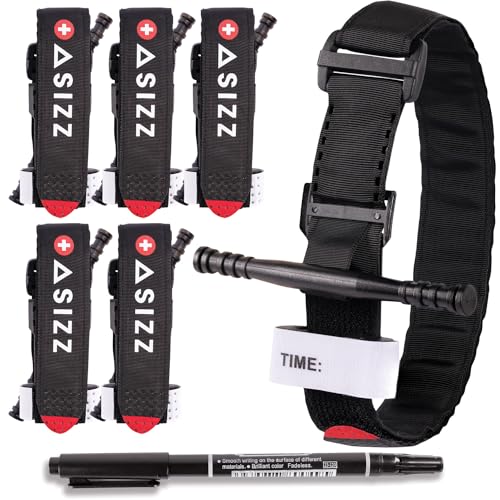Oasizz GS3146 6 Pack Tourniquets - Fastest Tactical Turnicate Kit cover