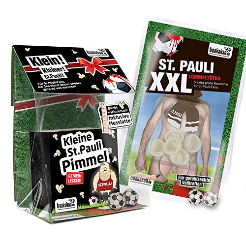 Ligakakao St. Pauli Boxershorts ist jetzt KLEINE PIMMEL Set 1: KLEINE Schadenfreude by schwarz-weiß männer Shorts Unterhosen