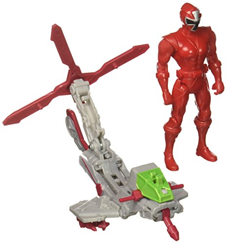 Power Rangers Ninja Steel Mega Morph Copter with Red Ranger