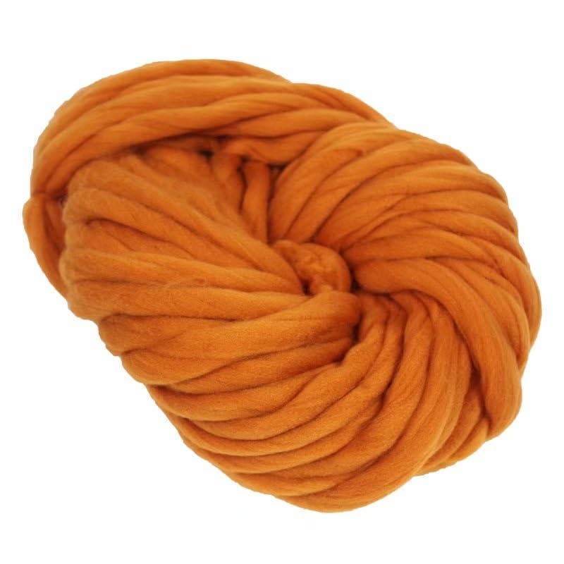 Lana de 250 g de hilo súper grueso de fieltro de lana se utiliza para tejer a mara tejer a mano, hilar y mantener el calor en invierno. Lana de crochet (color: verde militar) (gris claro 21)