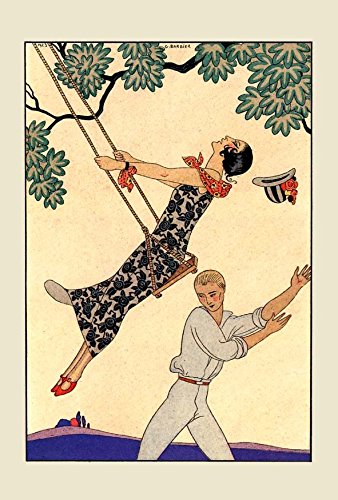 Amazon | BiblioArt Post Card Series ジョルジュ・バルビエ イラスト