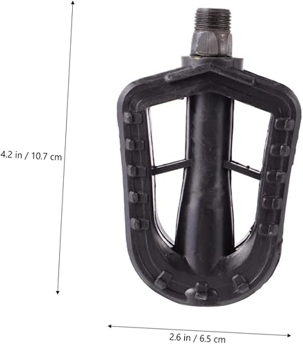 Miniatura 2 de HANABASS 2 Pairs Bicycle Pedals Bicycle Platform Pedals Road Bike Pedals Kids Pedal Bikes for Toddlers Rubber