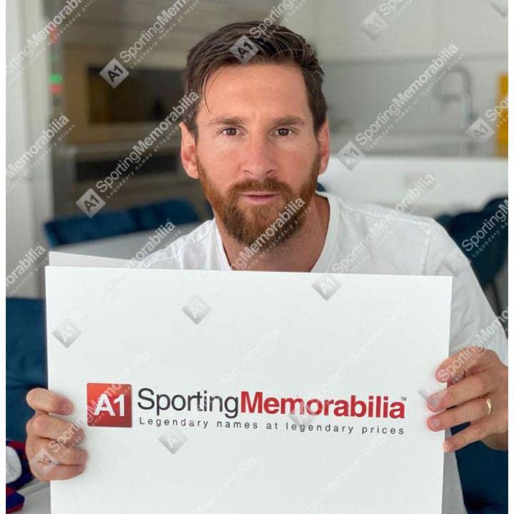 Amazon.co.jp: メッシ&シャビ&イニエスタ 直筆サインユニフォーム FC  