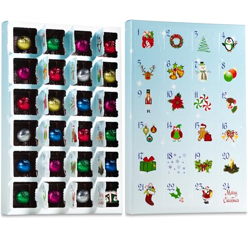 Lovery Chocolate Advent Calendar 2023-24 Days Countdown To Christmas Calendar Advent Dairy Milk Chocolate Candy Advent Calendar - Edible Food Advent Calendar For Kids thumb #4