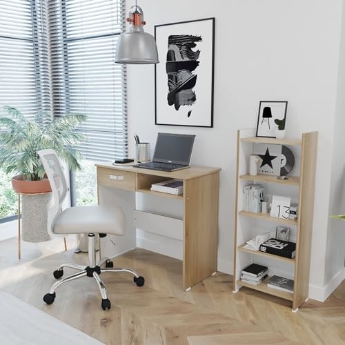 Mejores precios y opiniones de Escritorios con Librero para oficina en casa - los más vendidos. 17 Imagen adicional