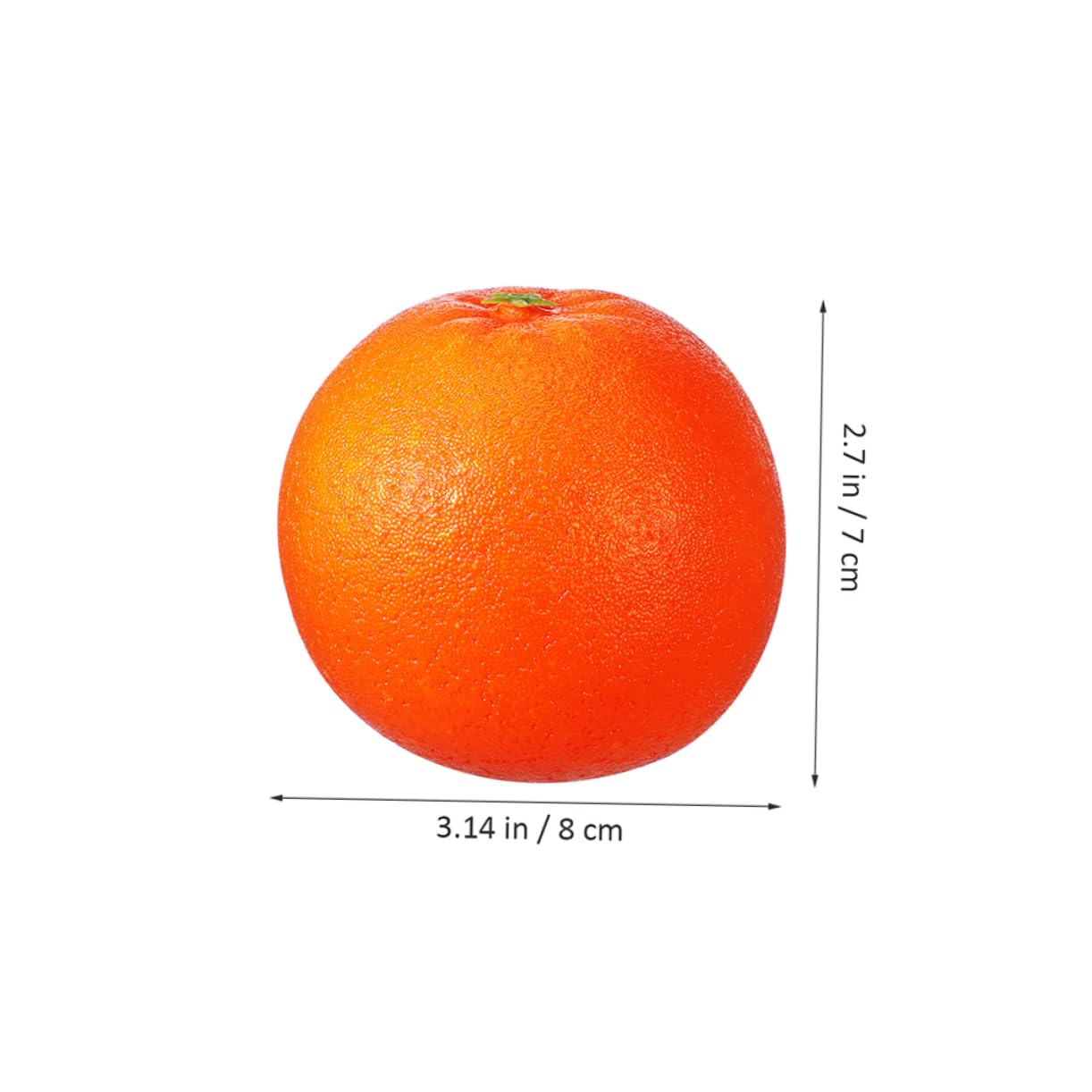 40 Stück Simuliertes Orangenmodell Simulationsorangen Künstliche Orangen Modelldekor Obstmodell Heimdekoration Nachahmung Von Orangen Verzierung Desktop Gefälschte