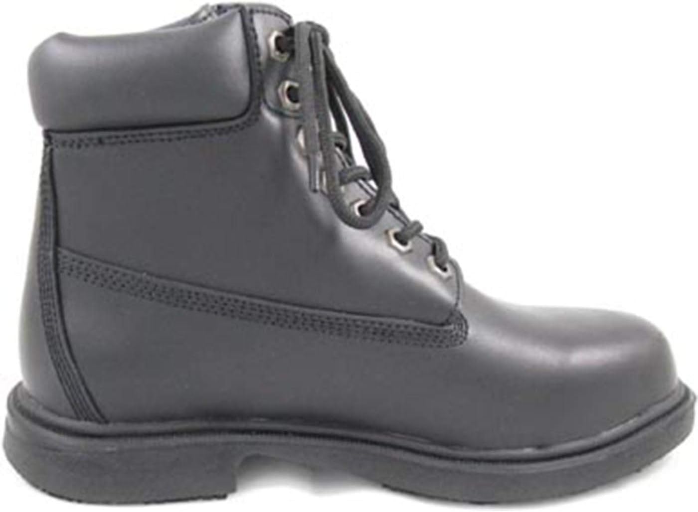 Footwear Men's Slip-Resistant Waterproof Boot,Black Leather,US 9.5 W - Image 5