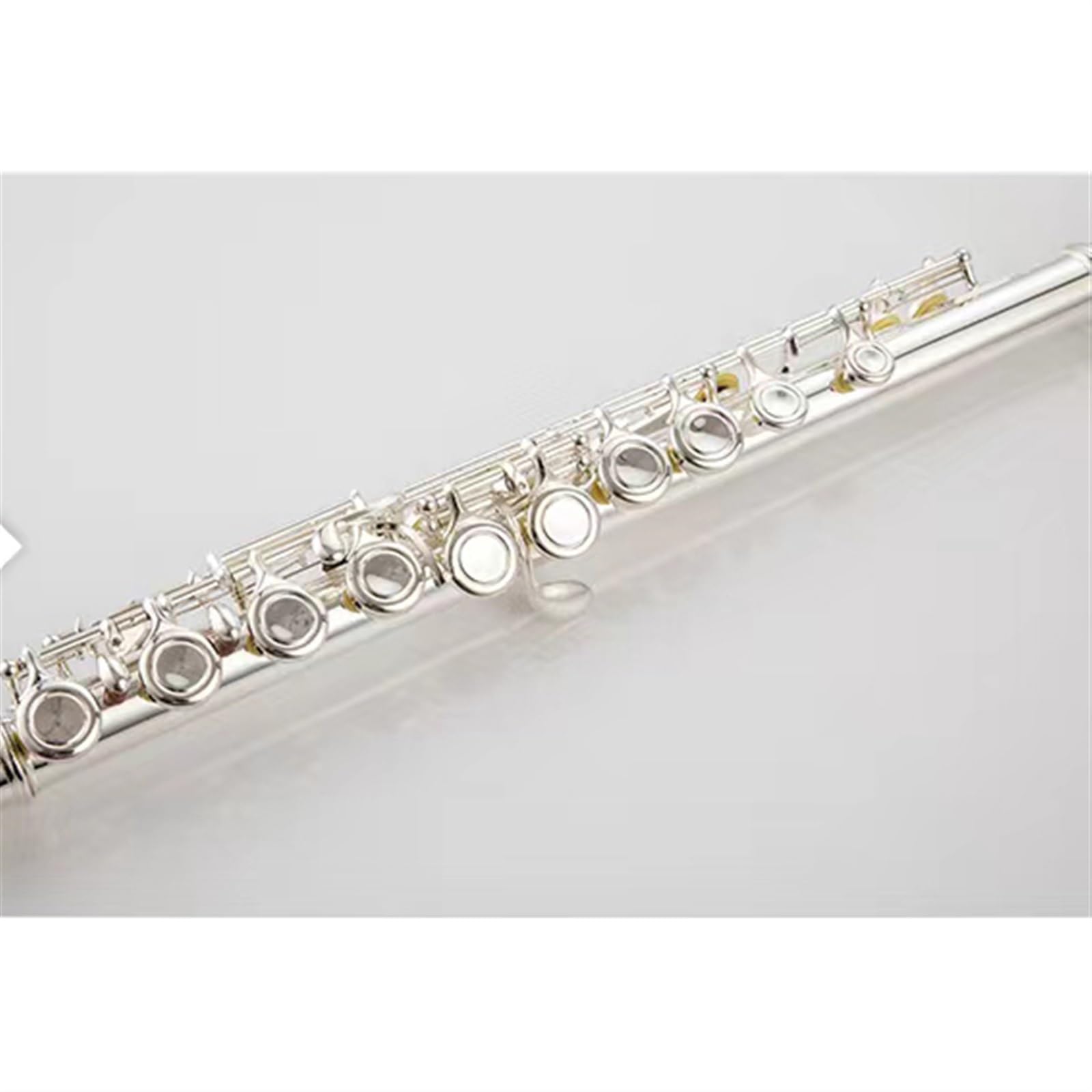 Flauto Flauto Traverso Professionale In Argento Placcato In Argento Francese A 16 Fori Con Foro Chiuso Standard In Do