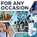 Soft Gel Toe Cap with Coconut Oil Extract - 6 Pack Big Protectors for Women & Men, Cushioning Toe Sleeves to Provide Relief from Missing/Ingrown Toenails, Corns, Calluses, Blisters