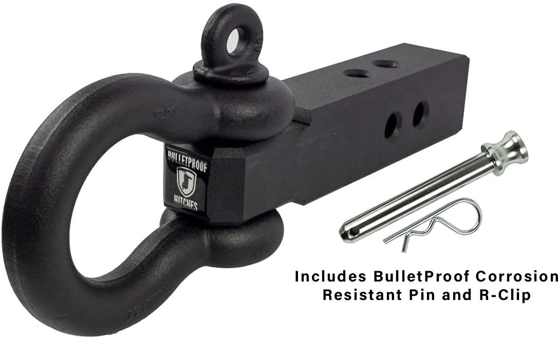 Bеѕt Prоmо BulletProof Hitches 2.5 Extreme Duty Receiver Shackle (30,000lb. Rating) with D-Ring/Clevis (Black Textured Powder Coat, Solid Steel) Blасk Frіdау - 80% оƒƒ BulletProof Hitches 2.5 Extreme Duty Receiver Shackle (30,000lb. Rating) with D-Ring/Clevis (Black Textured Powder Coat, Solid Steel)