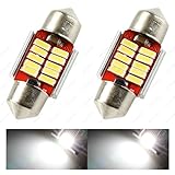 SAWE - Extremely Bright EX Chipsets 1.25 inches 4014 31mm 10-SMD DE3175 DE3021 DE3022 3175 LED Bulbs