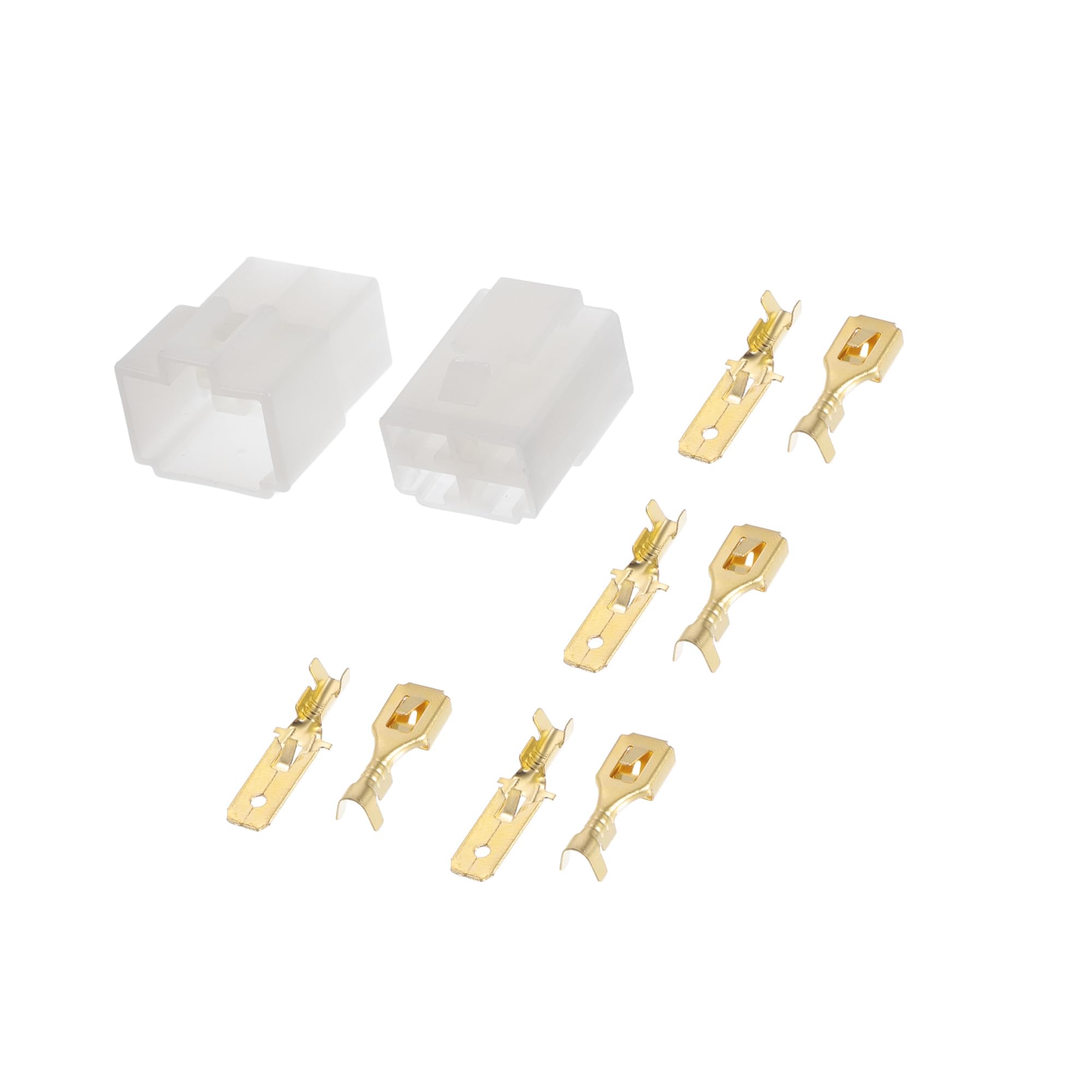 4 Pin Car Electrical Wire Connector Plug Kits Waterproof 6 3 Series Male Female Cable Terminal Housing Plastic