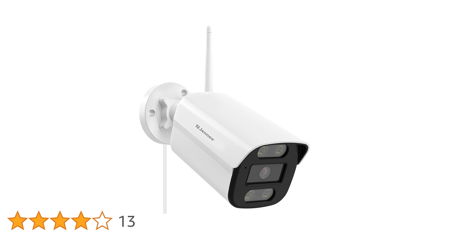 Amazon.co.jp: 防犯カメラ 屋外 高精細500万画素 JENNOV WIFI 監視